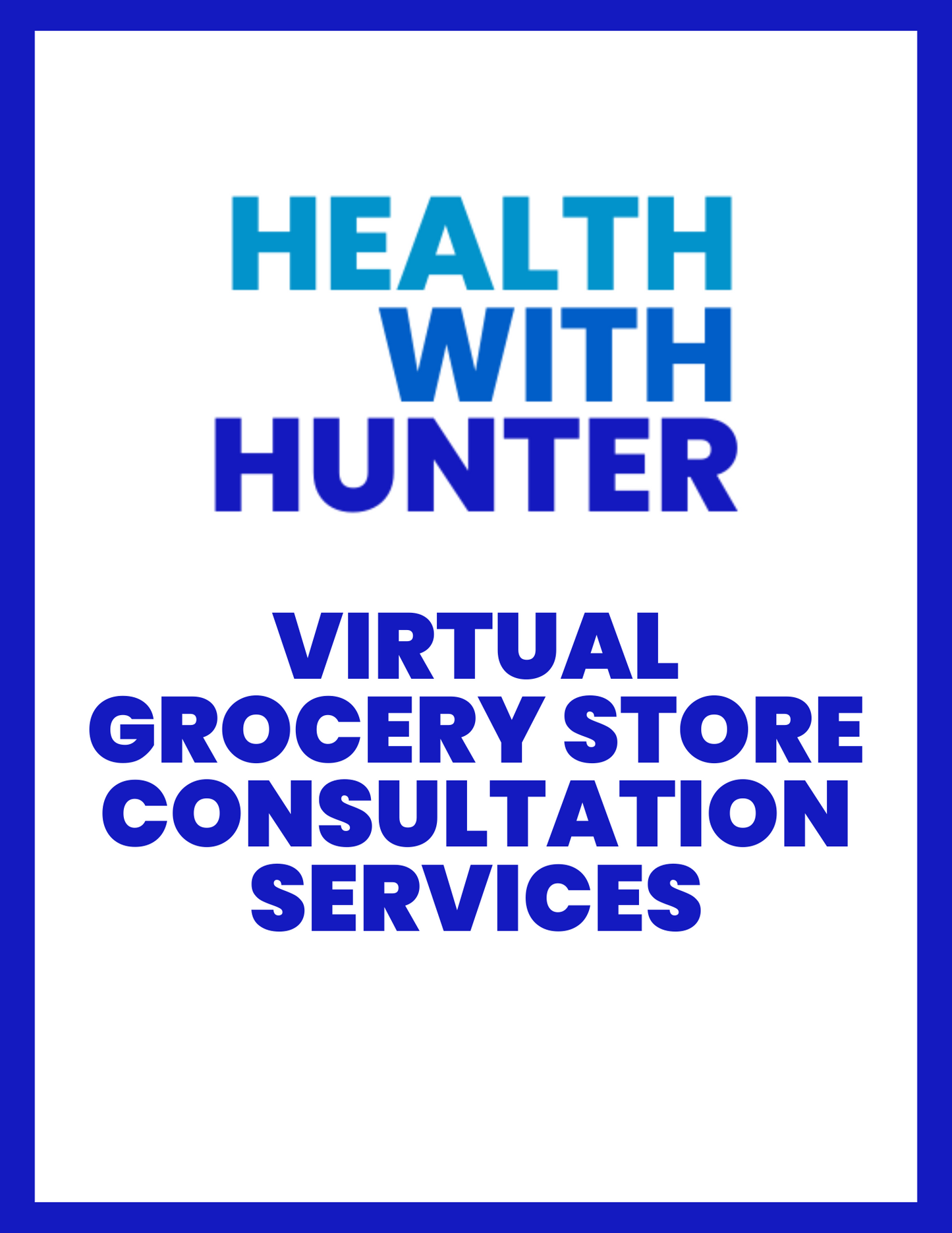 Virtual Grocery Store Consultation
